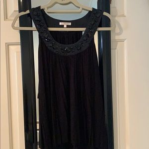 Black sequence collar tank